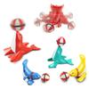 Plastic Mechanical Dolphin Chaser Toy With 360 Degree Rotation For Child Development And Parentchild Interaction