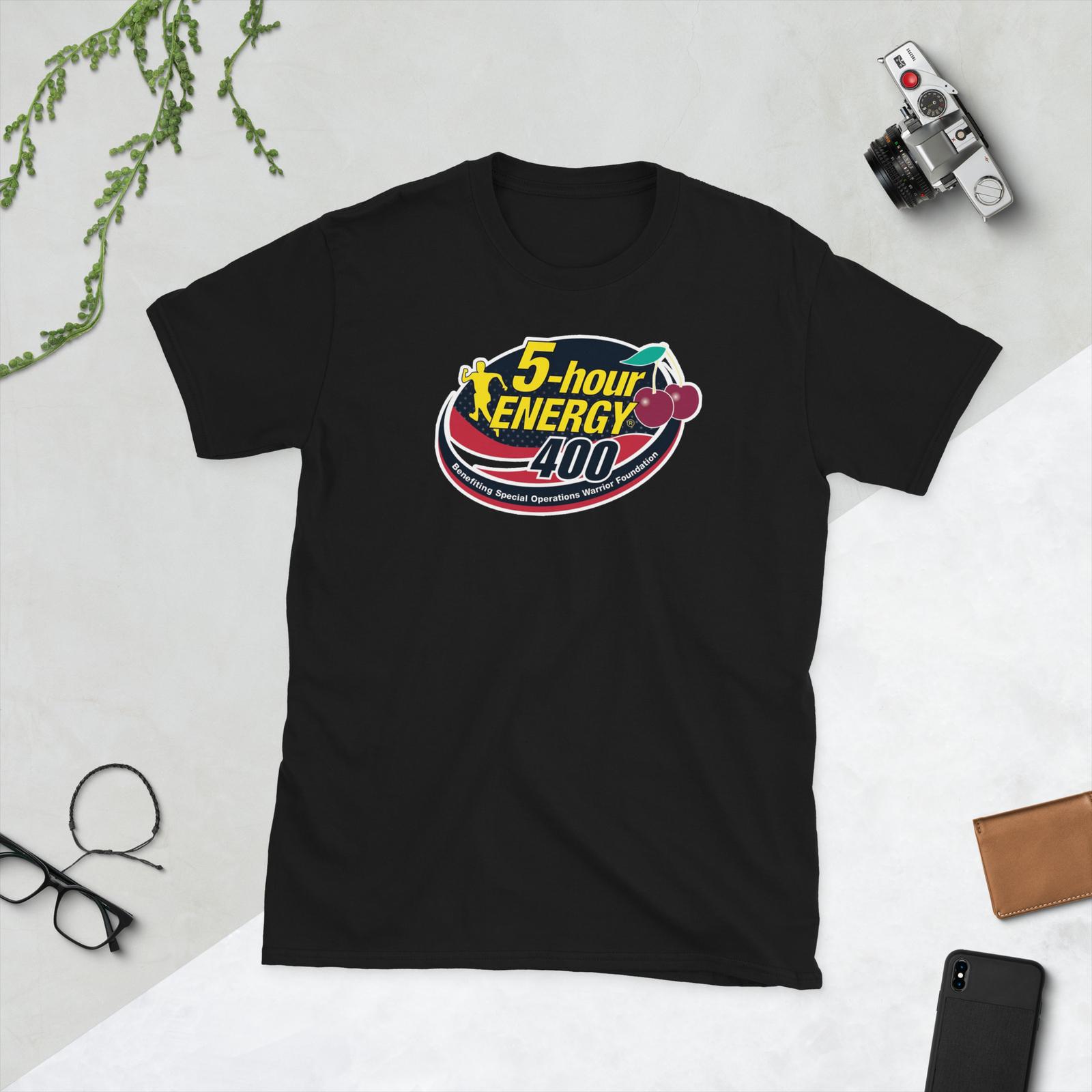 5-Hour Energy 400, 2014 Vintage Unisex T-Shirt Mens Womens Tees Top About the T-Shirt Mens Womens Tees Top 2XL