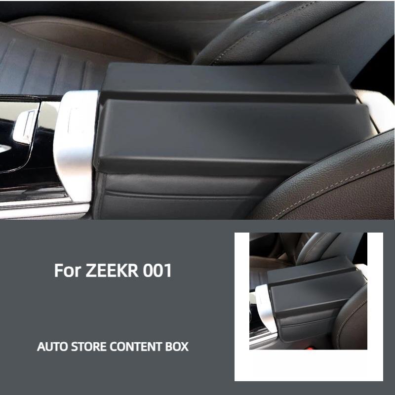Für ZEEKR 001 Mittelarmlehnenbox, Höhenverstellpolster Schutzhülle, Memory-Schaum Lückenfüller-Box, Doppelte Öffnung High-End
