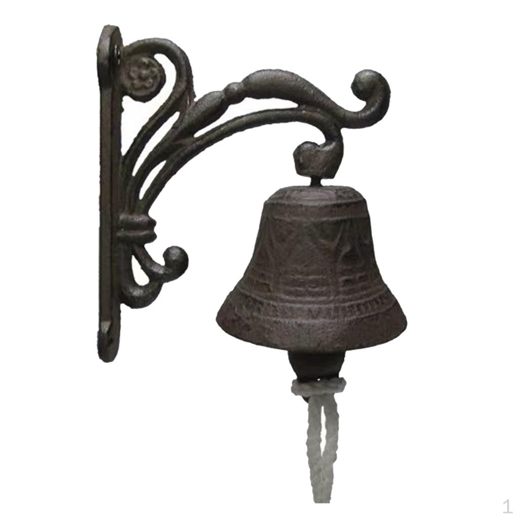 Cast Hanging Bells Bell Holder Decoration