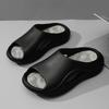 2025 Summer Women's Two-Tone Crescent Slippers for Home & Couple Wear Non-Slip Odor-Proof Ultra Soft Cushion