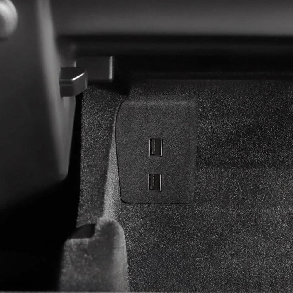 For Tesla For Model 3 Y Glove Box USB Hub 4 Port USB C USB A for Efficient Heat Dissipation and Stable PerformanceGood Product