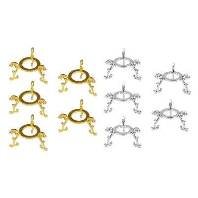 Metal Crystal Balls Display Stand Sturdy Rusts Resistant Base Crystal Balls Showcases Stand For Home Office Decors