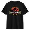 Jurassic Dad Pesca Dolore Trova un Modo Divertente Sarcastico T-shirt Scheletro Estate Harajuku T-shirt Cotone Girocollo Taglie Forti Top