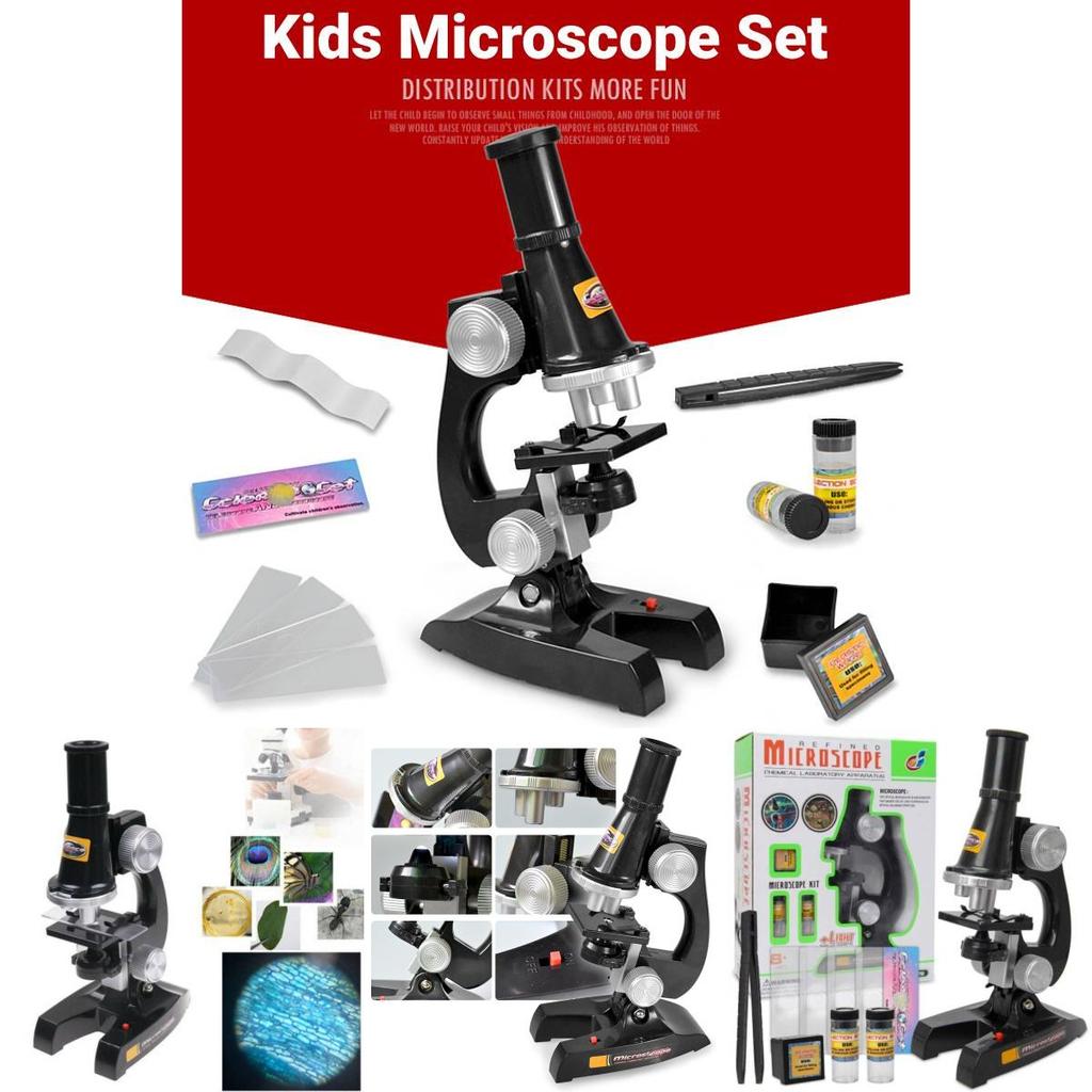 Miniature Biological Microscope For Kids Explore Science And Optics Stimulate Intelligence