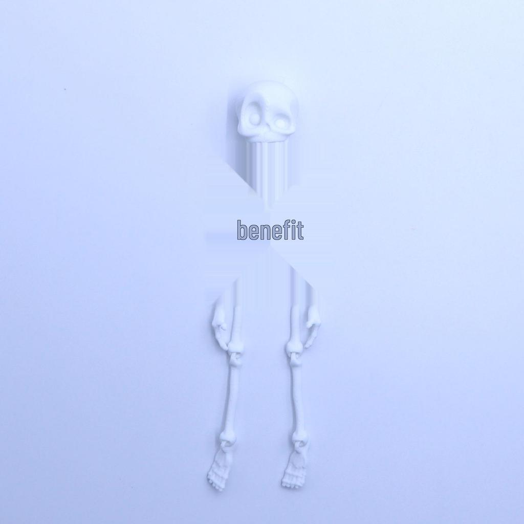 Poseable 3D Printed Skeleton Figure Ornament - Trendy Decoration Toy Gift