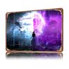 Fantasy Portal With Woman and Hand Personalized D Textured Metal Poster Wall Art Vintage Tin Signs for Decoration Home House