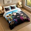 Set Biancheria da Letto 3 Pezzi Hotel Transylvania Lenzuolo Morbido e Due Federe Decorazione Camera da Letto Casa