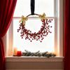 12Pcs 35/40cm Simulated Red Berry Artificial Red Berries Fruit Wedding Home Table Party Decor Christmas New Year DIY Bouquet