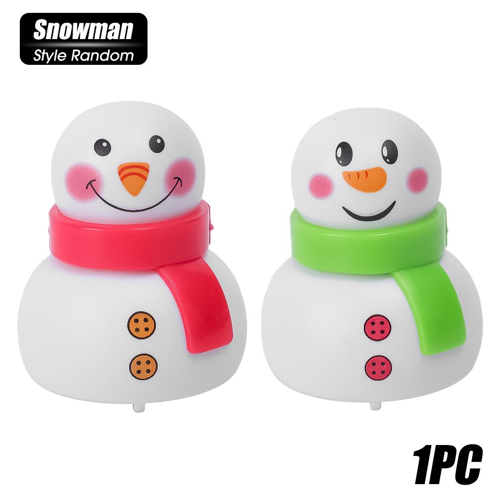 1/2pcs Children's Christmas Mini Inertia Pull-back Toys Cartoon Snowman Santa Claus Car Model Toys Interactive Game Props Gift
