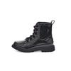 UGG Robley Glitter Velvet Zipper Kids' Snow Boots Black Children Aged 3 7 Years Old 1116377T-BLK