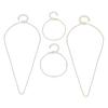 Necklace Bracelet Set, Alloy Plating Wear-Resistant Oxidation-Resistant Jewelry, Adjustable Chain Minimalist Love Pendant Jewelry