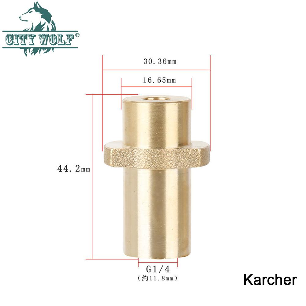 High Pressure Washer Car Washer Brass Adaptor Snow Foam Jointr Karcher Lavor Huter AR Makita Interskol Bosche Alto Patriot Bort