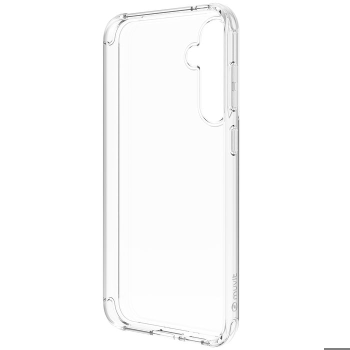 Coque - Muvit - Samsung Galaxy S23 FE - Transparent - Antichoc - 100% Recyclable