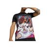 Puma X One Piece Cartoon Print Round Neck Short Sleeve Retro T-Shirt Unisex Tops Black 624673-01