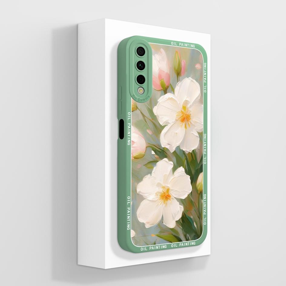 Gehäuse Für Huawei Y6 Y7 Y9 Prime 2019 Y6P Y6S Y7P Y7A Y9A Y9S Y6Pro Y7Pro Hüllen Kreative Sonnenblumen Bumper Schutz Weiches Silikon Für Huawei Hüllen