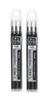 Pilot Frixion Ink Ballpoint Pen LFBKRF30EF3B Refill, 3-pack, 0.5mm Black, (2-pack)
