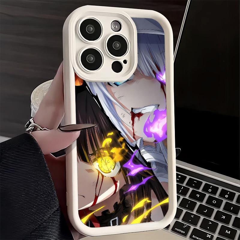 Phone Case for iPhone 17 Air 16E 15 16 Pro Max Date A Live Tokisaki Kurumi Cover 14 Plus 13 12 Mini Soft Shell Silicone Fundas