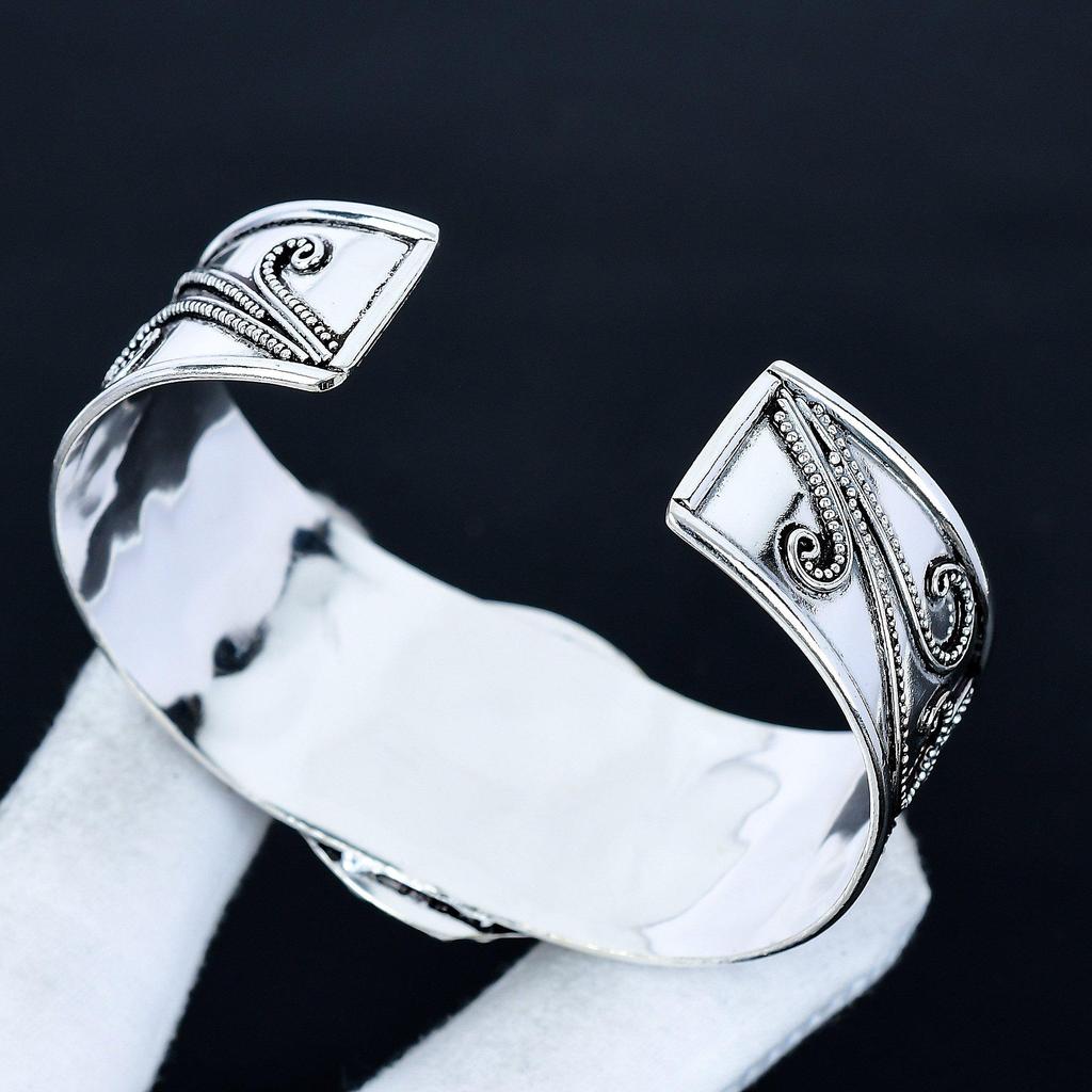 Kashmir Ruby Gemstone Bracelet, Bangle Adjustable Bracelet, 925 Sterling Silver Jewelry, Engagement Gift, Kashmir Ruby  Bracelet New Year Gift