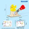 Wooden Handmade Assembled Wind Power Experimental Set Children Puzzle Toys For Kids Educational Physics