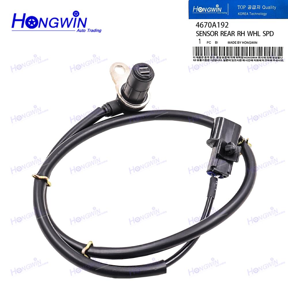 Front Rear LH RH ABS Wheel Speed Sensor For Mitsubishi Pajero IV 4th V87 V88 V93 2006-2016 4670A189 4670A190 4670A191 4670A192