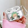 Clear Earphone Cases Cover Case For Airpods Pro3 4 Pro 1 2 3 Pro2 Ones P-Pieces Luffy Zoro