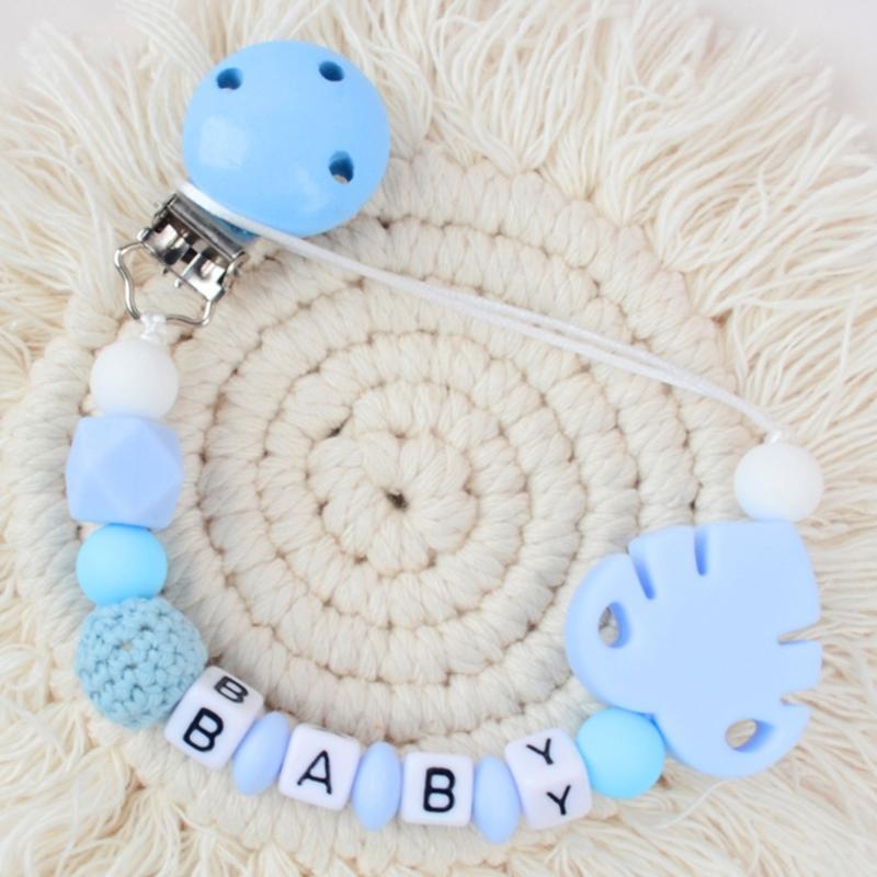 Baby Soother Chain Pacifier Holder Baby Toddlers Anti-drop Pacifier Strap Teether Toy Pacifier Dummy Chain Baby Supplies