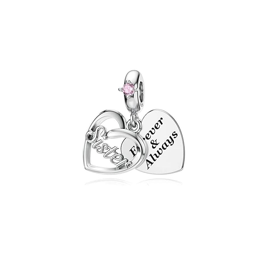 New copper Family Members Wife Daughter Mom Pendant Trinket Bead Compatible With Authentic Charm Bead Charms Bracelets Jewerly Accessories