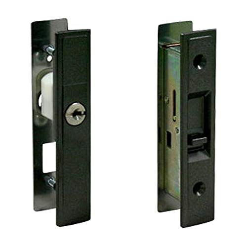 Hilogic Dimple Sliding Door Lock with 4 Keys NP-GA800D-B