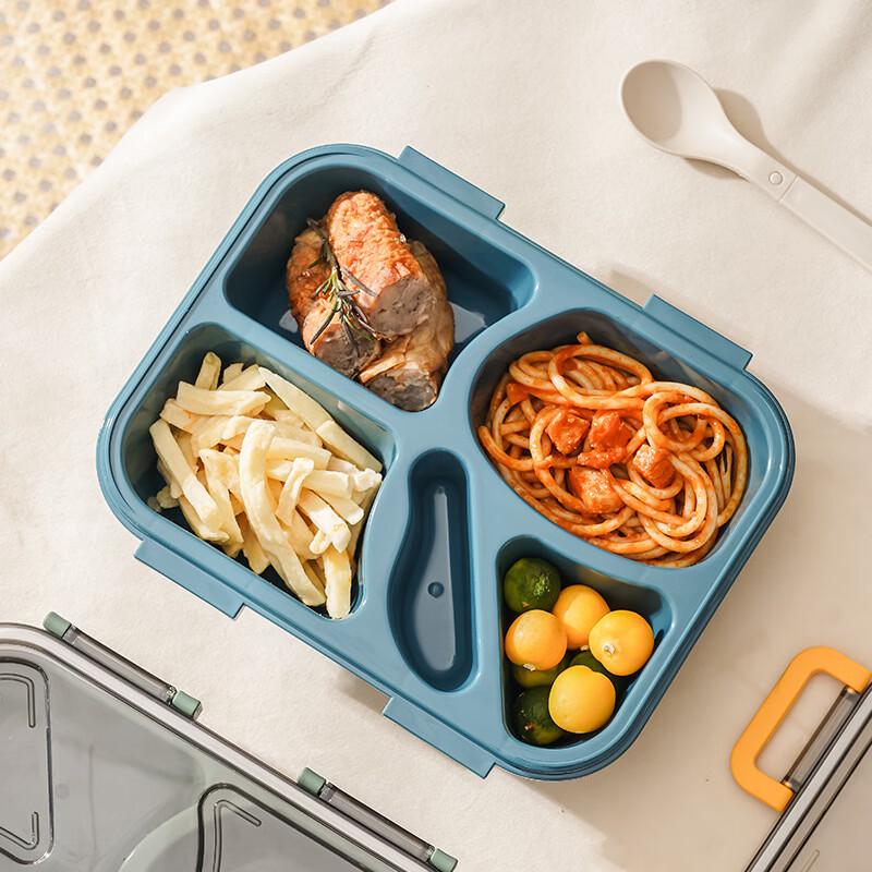 ZISIZ 304 Stainless Steel Divided Lunch Box