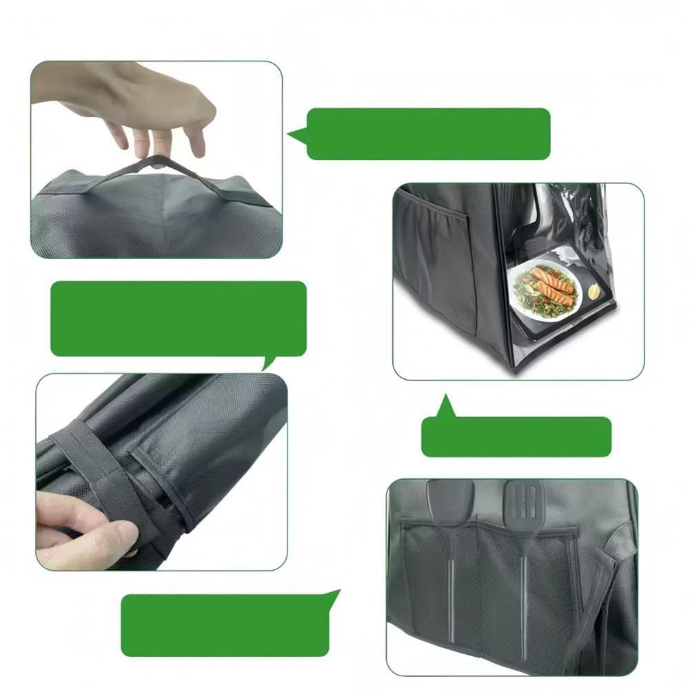 For TM7 Protective Cover Waterproof Dust Cover Foldable Transparent Kitchen