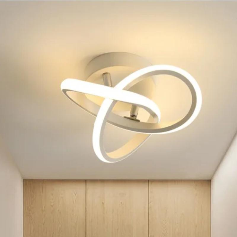 Moderne LED-taklys Minimalistisk Balkong Ganglampe Hjem Korridor Veranda Kanal Taklampe nordic ins Vindgarderobelampe