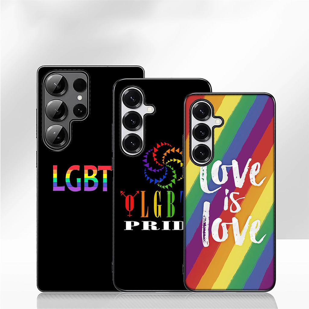 LGBTQ love is love Heart LGBT Phone Cover Case for OPPO A18 A16 A17 A38 A54 A40 A60 A80 A78 A79 A57 A55 A96 A15 A12 Casing