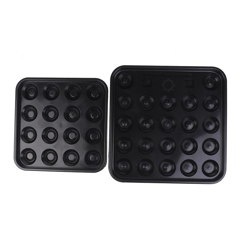 16/22 Grids Billiards Tray Portable Billiard Balls Tray For Pool Halls For Billiards Parlor Billiard Ball Storage Organizer