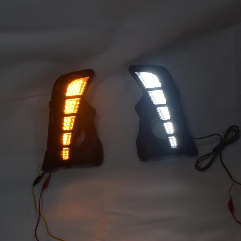 2018 Toyota Highlander LED Daytime Running Lights, Mustang Style Modification