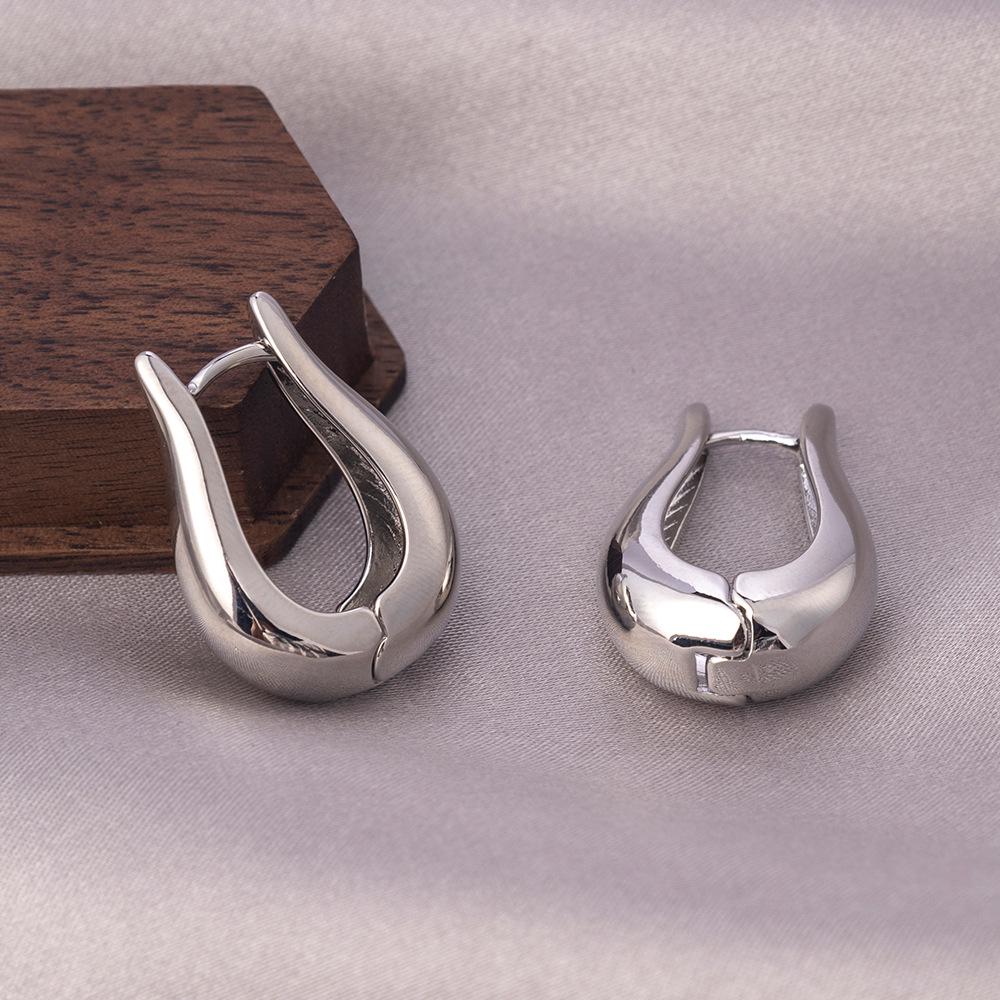 Cercei cu ac din argint 925: Cercei Stud & Hoop Versatili de Lux High-end pentru Navetă și Stil