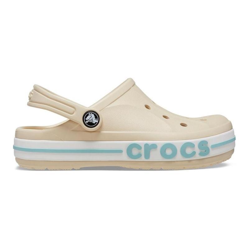 Crocs Bayaband Breathable and Lightweight Stylish and Versatile Non-Slip Children's Sandals Off-White Children's Model