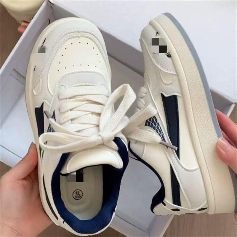 

Women s Fashionable And Casual Thick Soled Height Increasing Lightweight Board Shoes 40 белый