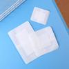 10Pcs Breathable Self-Adhesive Wound Dressings – Soft Non-Woven Gauze Pads with Elastic Edge for Outdoor Use