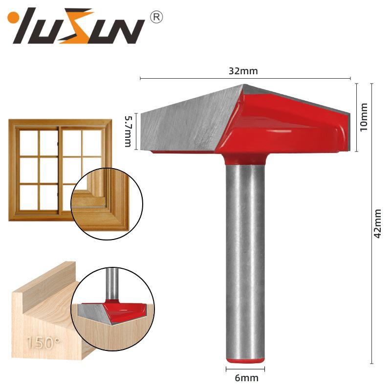 6mm V-Groove Bit Woodworking Cutter - 3D Engraving Knife, V-Shaped, 60/90 Degrees, 6 Patterns