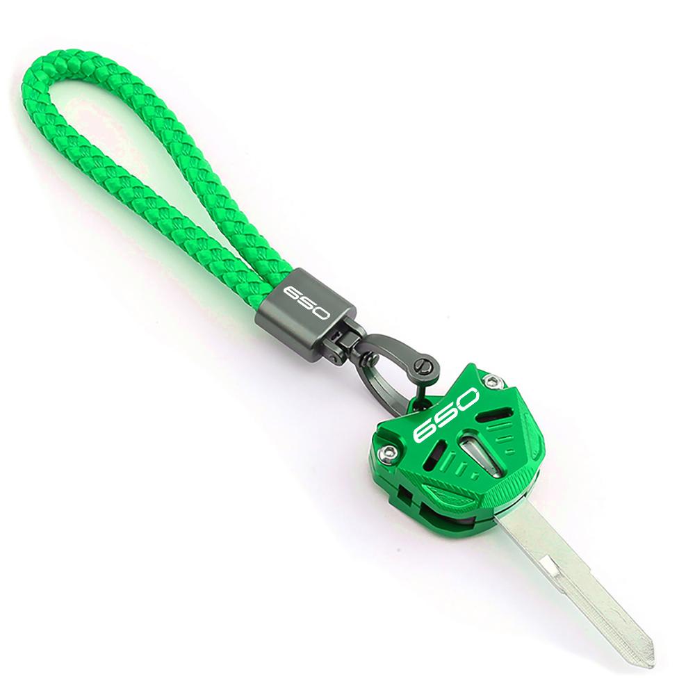 For Kawasaki Z650 Z 650 Z650RS Ninja 650 RS 2017-2026 2026 CNC Accessories Motorcycle Key Shell Key Case Cover Key Chain Keyring