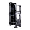 Aluminum Bumper Magnetic Phone Case With Stand IPhone 13-18 Pro Max