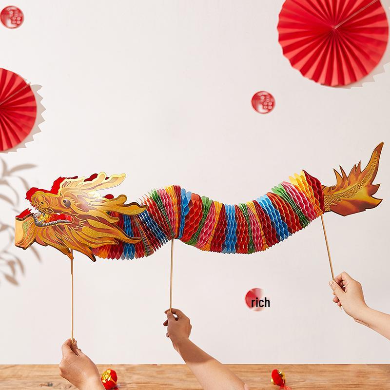 Dragon Dance Garland: Creative Children's Engagement & Wedding Photo Props