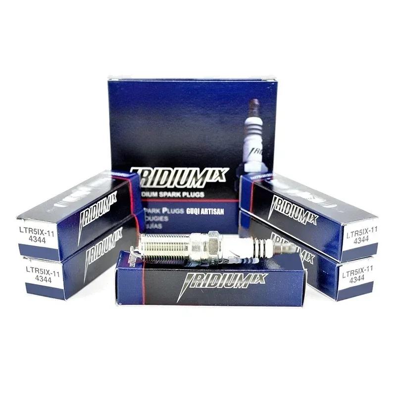 4/8PCS LTR5IX-11 4344 Iridium IX Spark Plugs - For Chevrolet/Ford/Mazda - OEM Replacement, High Performance