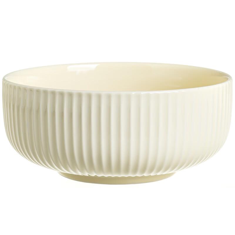 Cream Style Nordic Ceramic Dinner Bowl