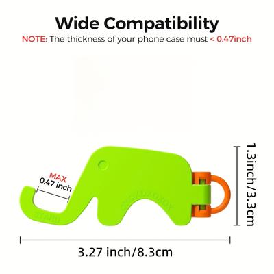 2 Pieces of Elephant Phone Stand