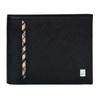 Black Ocean Emboss Check Line Wallet Dbwa4f905bk