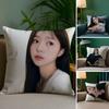 Chae S-Soo-bin Pillow Case Sofa and Living Room Decorative Cushion Covers Dust-proof and Mite-proof Invisible Zipper