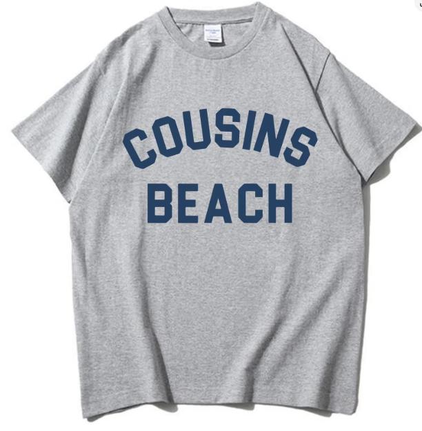

The Summer I Turned Pretty Cousins Beach Tshirt Women Harajuku Sleeve Casual Clothing Street Tops Tees Aesthetic Clothes S