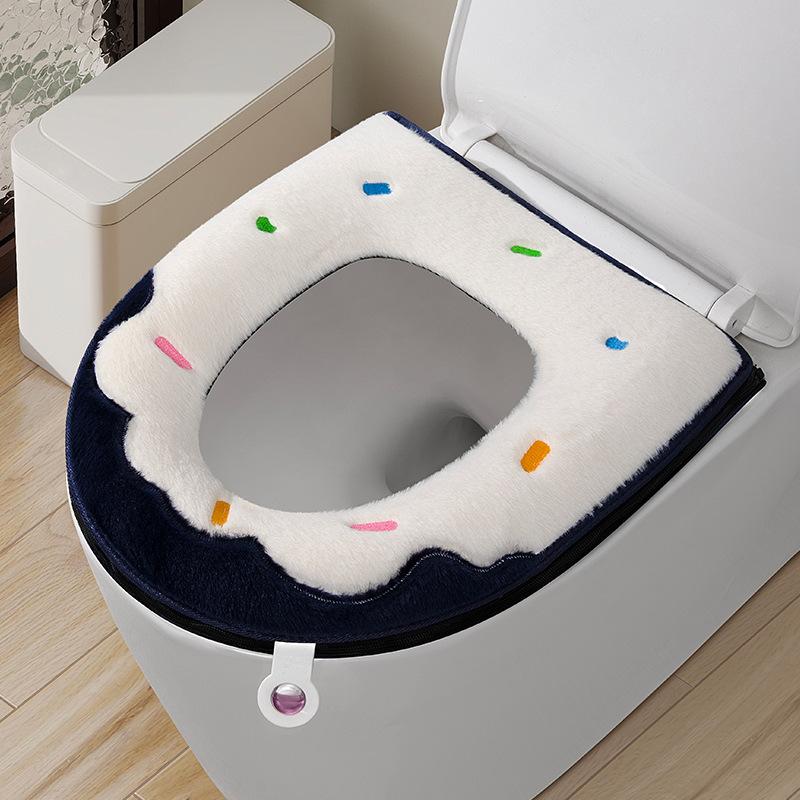 

Thickened toilet seat seat cover Household toilet cover Universal waterproof toilet cover